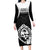 Guam Liberation Day Long Sleeve Bodycon Dress Biba Guahan Chamorro 80th Anniversary - Black