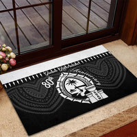 Guam Liberation Day Rubber Doormat Biba Guahan Chamorro 80th Anniversary - Black LT14 - Polynesian Pride