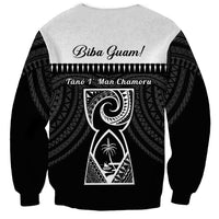 Guam Liberation Day Sweatshirt Biba Guahan Chamorro 80th Anniversary - Black LT14 - Polynesian Pride