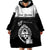 Guam Liberation Day Wearable Blanket Hoodie Biba Guahan Chamorro 80th Anniversary - Black