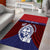 Guam Liberation Day Area Rug Biba Guahan Chamorro 80th Anniversary - Blue