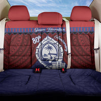 Guam Liberation Day Back Car Seat Cover Biba Guahan Chamorro 80th Anniversary - Blue LT14 One Size Blue - Polynesian Pride