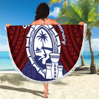 Guam Liberation Day Beach Blanket Biba Guahan Chamorro 80th Anniversary - Blue LT14 - Polynesian Pride