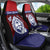 Guam Liberation Day Car Seat Cover Biba Guahan Chamorro 80th Anniversary - Blue