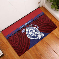 Guam Liberation Day Rubber Doormat Biba Guahan Chamorro 80th Anniversary - Blue LT14 Blue - Polynesian Pride