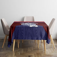 Guam Liberation Day Tablecloth Biba Guahan Chamorro 80th Anniversary - Blue LT14 - Polynesian Pride