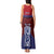 Guam Liberation Day Tank Maxi Dress Biba Guahan Chamorro 80th Anniversary - Blue