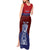 Guam Liberation Day Tank Maxi Dress Biba Guahan Chamorro 80th Anniversary - Blue