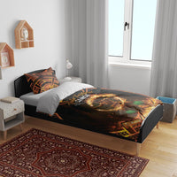 Samoa Teuila 2024 Festival Bedding Set Samoan Siva Afi With Red Gingers LT14 - Polynesian Pride