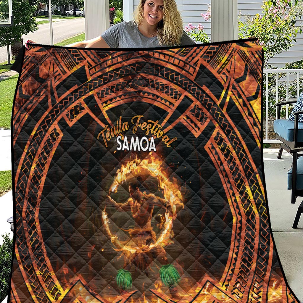 Samoa Teuila 2024 Festival Quilt Samoan Siva Afi With Red Gingers