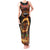 Samoa Teuila 2024 Festival Tank Maxi Dress Samoan Siva Afi With Red Gingers