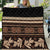 Black Samoa Siapo Teuila Flowers Quilt