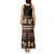 Black Samoa Siapo Teuila Flowers Tank Maxi Dress