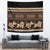 Black Samoa Siapo Teuila Flowers Tapestry