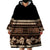 Black Samoa Siapo Teuila Flowers Wearable Blanket Hoodie