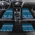 Dark Cyan Samoa Siapo Teuila Flowers Car Mats