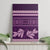 Purple Samoa Siapo Teuila Flowers Canvas Wall Art