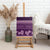 Purple Samoa Siapo Teuila Flowers Canvas Wall Art