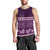 Purple Samoa Siapo Teuila Flowers Men Tank Top