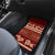 Red Samoa Siapo Teuila Flowers Car Mats