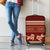 Red Samoa Siapo Teuila Flowers Luggage Cover