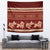 Red Samoa Siapo Teuila Flowers Tapestry