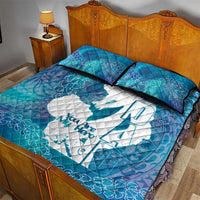 Turquoise Polynesia Father's Day Quilt Bed Set Dad You Are My Hero LT14 - Polynesian Pride