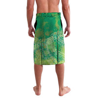 Green Polynesia Father's Day Lavalava Dad You Are My Hero LT14 - Polynesian Pride