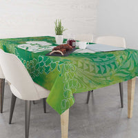 Green Polynesia Father's Day Tablecloth Dad You Are My Hero LT14 - Polynesian Pride