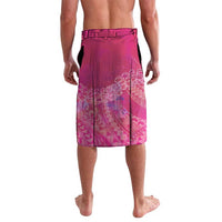 Pink Polynesia Father's Day Lavalava Dad You Are My Hero LT14 - Polynesian Pride