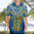 Tuvalu Independence Day Hawaiian Shirt Tuvaluan Proud 45th Anniversary Polynesian Pattern LT14 - Polynesian Pride