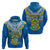 Tuvalu Independence Day Hoodie Tuvaluan Proud 45th Anniversary Polynesian Pattern LT14 - Polynesian Pride