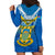 Tuvalu Independence Day Hoodie Dress Tuvaluan Proud 45th Anniversary Polynesian Pattern LT14 - Polynesian Pride