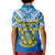 Tuvalu Independence Day Kid Polo Shirt Tuvaluan Proud 45th Anniversary Polynesian Pattern LT14 - Polynesian Pride