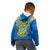 Personalised Tuvalu Independence Day Kid Hoodie Tuvaluan Proud 45th Anniversary Polynesian Pattern LT14 - Polynesian Pride