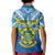 Personalised Tuvalu Independence Day Kid Polo Shirt Tuvaluan Proud 45th Anniversary Polynesian Pattern LT14 - Polynesian Pride