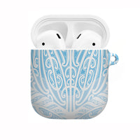 Blue New Zealand Puhoro Maori Tattoo AirPods Case LT14 Blue - Polynesian Pride