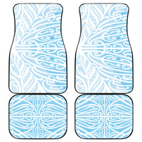 Blue New Zealand Puhoro Maori Tattoo Car Mats LT14 - Polynesian Pride