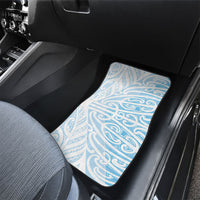 Blue New Zealand Puhoro Maori Tattoo Car Mats LT14 - Polynesian Pride
