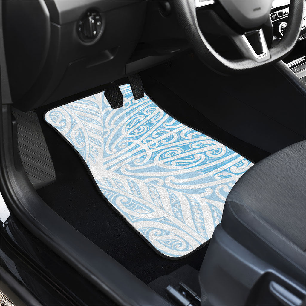 Blue New Zealand Puhoro Maori Tattoo Car Mats LT14 - Polynesian Pride