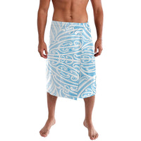 Blue New Zealand Puhoro Maori Tattoo Lavalava LT14 Blue - Polynesian Pride