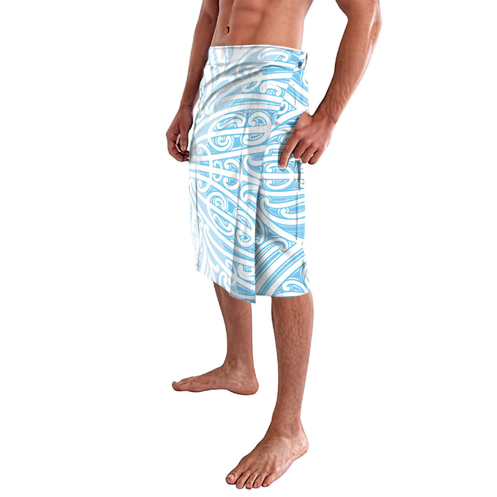 Blue New Zealand Puhoro Maori Tattoo Lavalava LT14 - Polynesian Pride