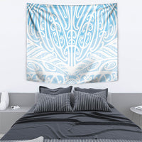 Blue New Zealand Puhoro Maori Tattoo Tapestry LT14 - Polynesian Pride