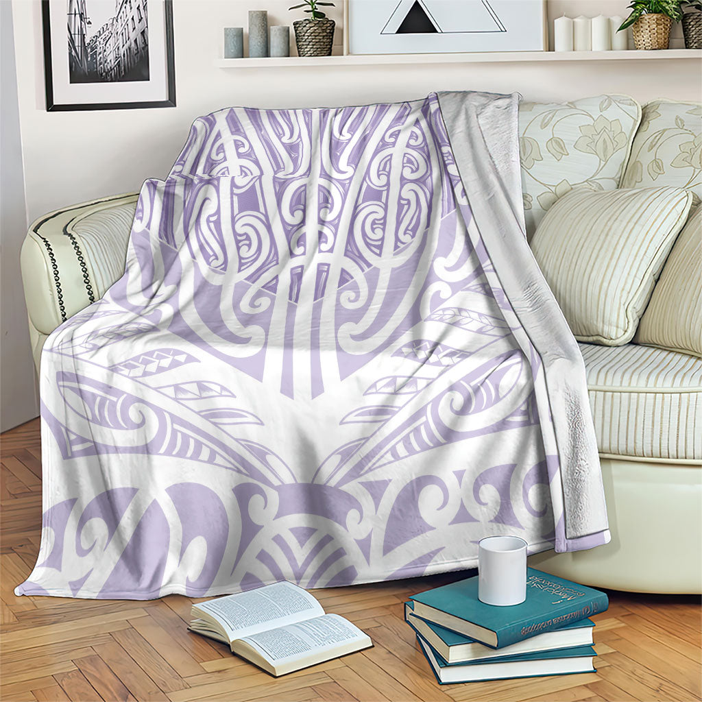 Purple New Zealand Puhoro Maori Tattoo Blanket LT14 Purple - Polynesian Pride