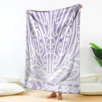 Purple New Zealand Puhoro Maori Tattoo Blanket LT14 - Polynesian Pride