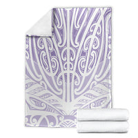 Purple New Zealand Puhoro Maori Tattoo Blanket LT14 - Polynesian Pride