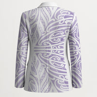 Purple New Zealand Puhoro Maori Tattoo Blazer LT14 - Polynesian Pride
