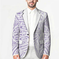 Purple New Zealand Puhoro Maori Tattoo Blazer LT14 - Polynesian Pride