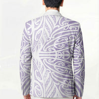 Purple New Zealand Puhoro Maori Tattoo Blazer LT14 - Polynesian Pride