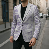 Purple New Zealand Puhoro Maori Tattoo Blazer LT14 - Polynesian Pride